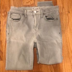 Madewell cropped jeans